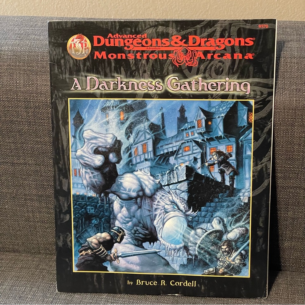 A Darkness Gathering (A D&D Fantasy Roleplaying, Monstrous Arcana) dungeon